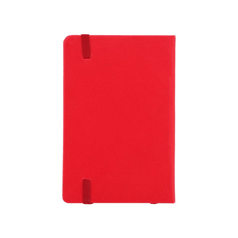 Nektar Taschen Agenda , Rot , Dichtungsreifen, selbsttrennendes, gestreiftes undatiertes Blatt, 9,5 x 14 cm