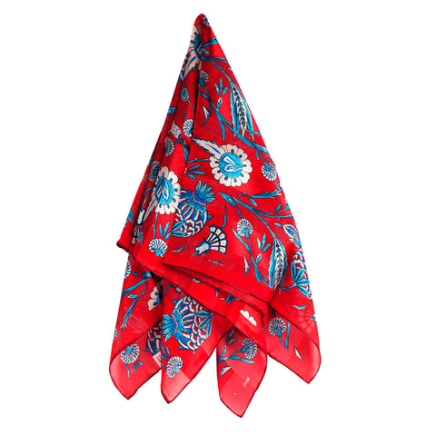 Biggdesign pomegranate silk scarf