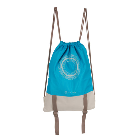 Biggdesign Aura Blue Drawstring Backpack