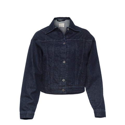 Anemoss Marine Collection Sailor Girl Damen Jeansjacke aus Denim, Einheitsgröße