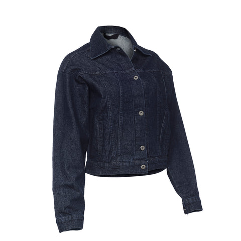 Anemoss Marine Collection Sailor Girl Damen Jeansjacke aus Denim, Einheitsgröße