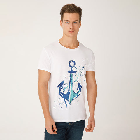 Anemoss Marine Collection Anchor Herren T-Shirt, S