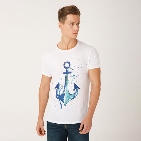 Anemoss Marine Collection Anchor Herren T-Shirt, S