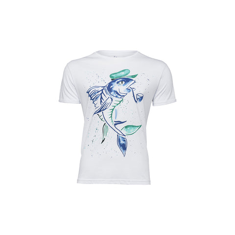 Anemoss Marine Collection Captain Fish Herren T-Shirt, M