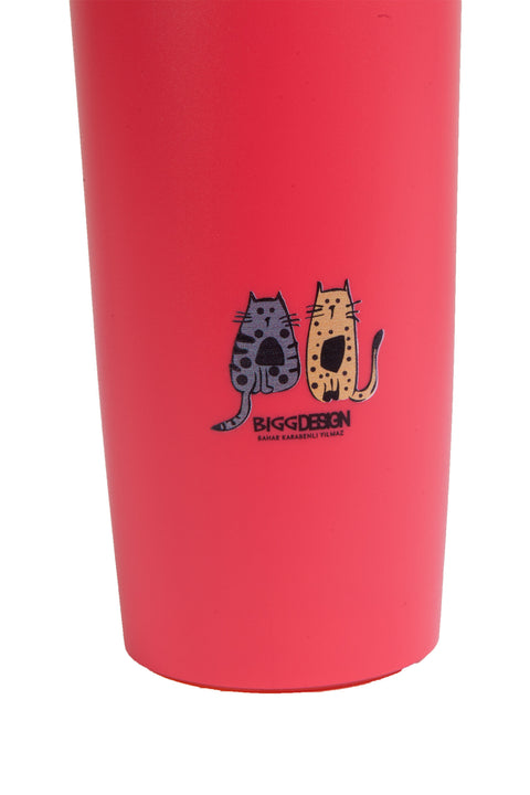 Biggdesign Cats in Istanbul Rot Thermobecher, 540 ml