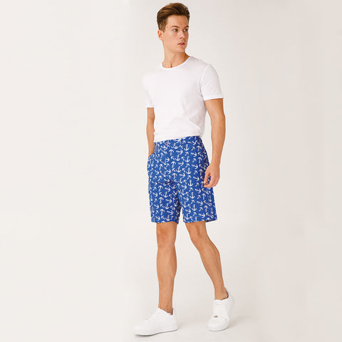 Anemoss Marine Collection Anchor Herren Shorts, L