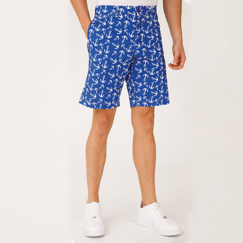 Anemoss Marine Collection Anchor Herren Shorts, L