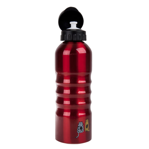 Biggdesign Cats Trinkflasche, rot