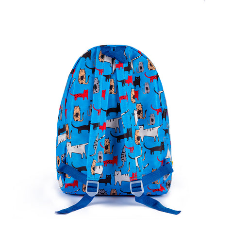 Biggdesign Cats backpack, blue