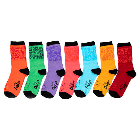 Biggdesign Moods Up Damensocken 7er Pack