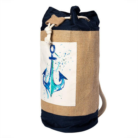 Anemoss Marine Collection Anchor Jute Tasche