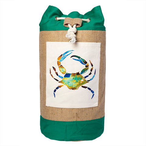 Anemoss Marine Collection Crab Jute Tasche