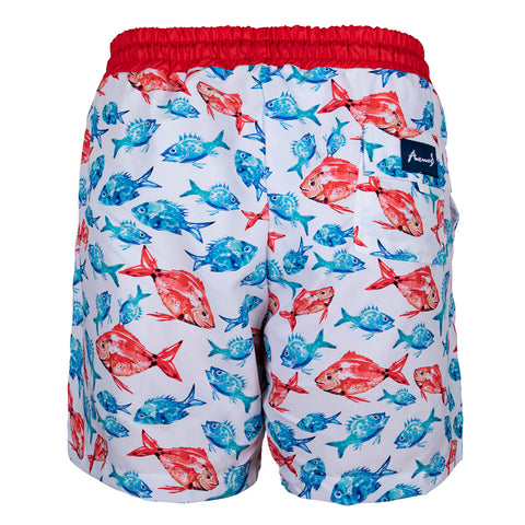 Anemoss Marine Collection Aquarium Herren Badehose, S