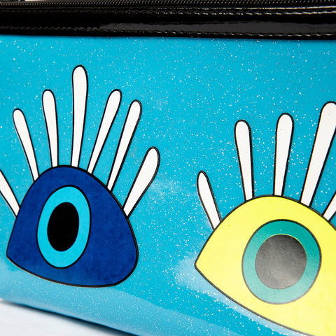 Biggdesign My Eyes On You Glitzer Schminktasche