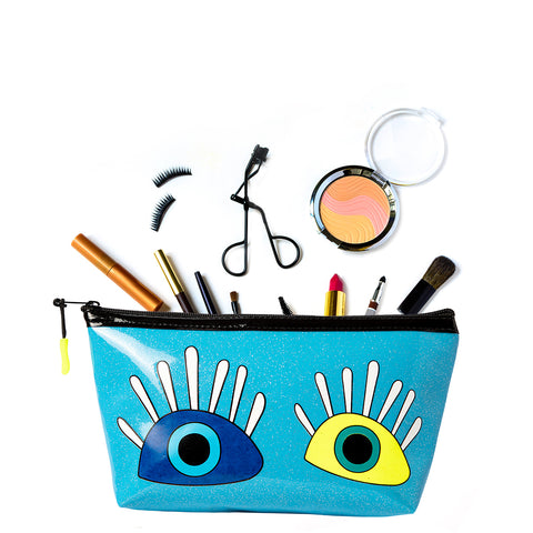 Biggdesign My Eyes On You Glitzer Schminktasche