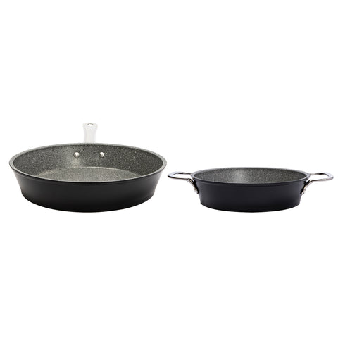 Serenk Excellence pan set, granite pan, Sahan, frying pan