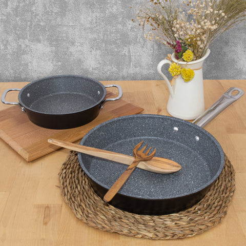 Serenk Excellence pan set, granite pan, Sahan, frying pan