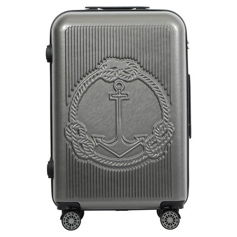 Biggdesign Ocean Suitcase Small Gray