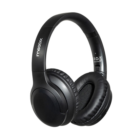 Moodix KO23NB1701 ANC Bluetooth On-Ear-Kopfhörer, Schwarz