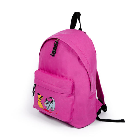 Biggdesign Dogs Rucksack, Rosa