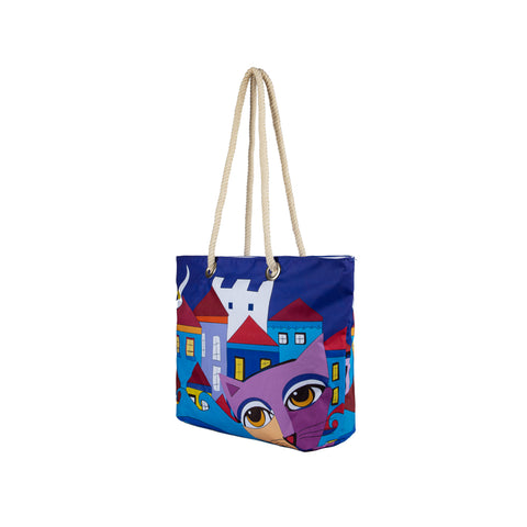 Biggdesign Owl und City Beach und Einkaufstasche, Strandtasche