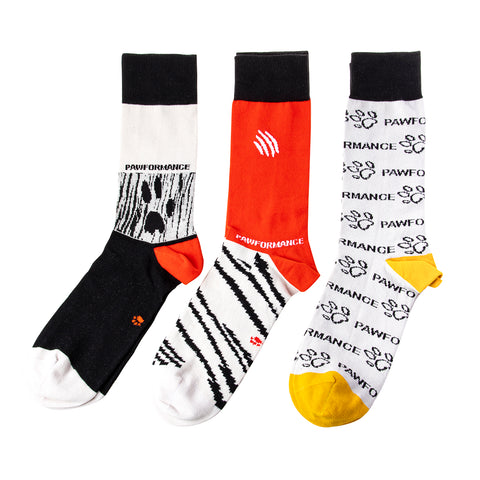 Biggdesign Dogs Pawformance Herrensocken Set