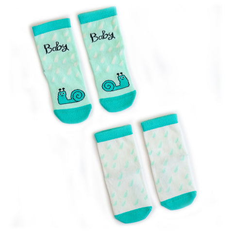 Milk&Moo Cacha Frog und Baby Sangaloz 2 Paar Baby Socken