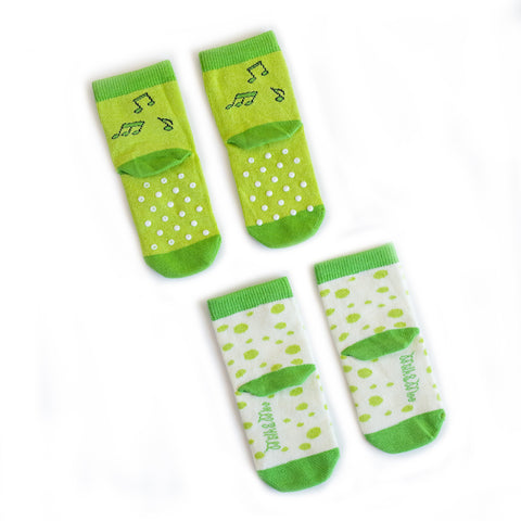 Milk&Moo Cacha Frog und Baby Sangaloz 2 Paar Baby Socken