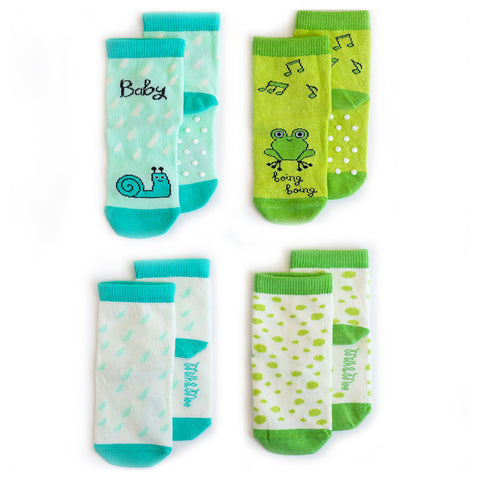 Milk&Moo Cacha Frog und Sangaloz  Mutter-Kind Socken Set