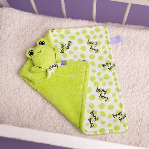 Milk&Moo Cacha Frog Schnuffeltuch für Baby