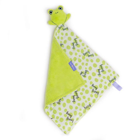 Milk&amp;Moo Cacha Frog comforter for baby