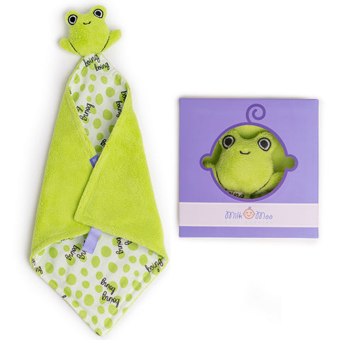 Milk&Moo Cacha Frog Schnuffeltuch für Baby