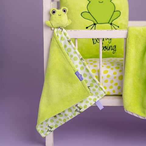 Milk&Moo Cacha Frog Schnuffeltuch für Baby