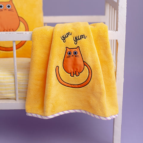 Milk&amp;Moo Tombish Cat baby blanket