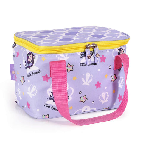 Milk&Moo Lunchbox Lunchtasche Brotdose Kühltasche Blau/Rosa