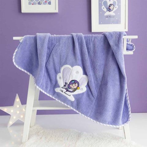 Milk&Moo Little Mermaid Babykuscheldecke Atmungsaktiv ab 0 monate