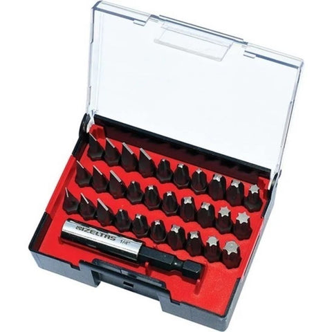 İzeltaş 4800008131 Bit-Set in Kunststoffbox, 31-teilig