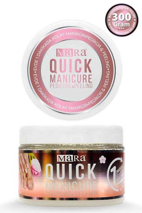 Mara Quick Maniküre & Pediküre Peeling Familie Set 2 Stück x 300 gr