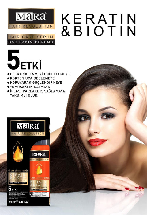 Mara Keratin & Biotin Pflegeöl für Haarschäden 100ml