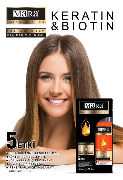 Mara Keratin & Biotin Pflegeöl für Haarschäden 100ml