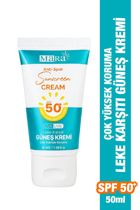 Mara Sonnenschutzcreme Spf 50+ Anti-Fleck 50 Ml