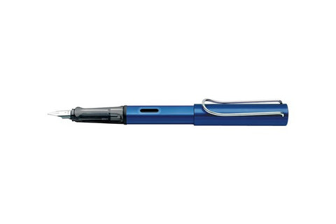 Lamy Al-Star Füllfederhalter, Aluminium, F-Feder, dunkelblau