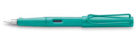 Lamy Safari Füllfederhalter Metallclip M Feder Aquamarin