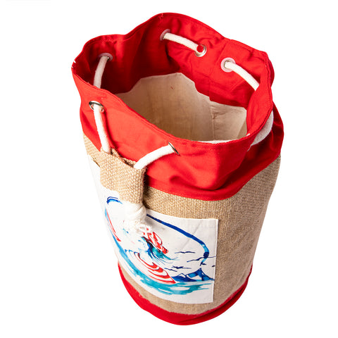 Anemoss Marine Collection Sailor Girl Jute Tasche