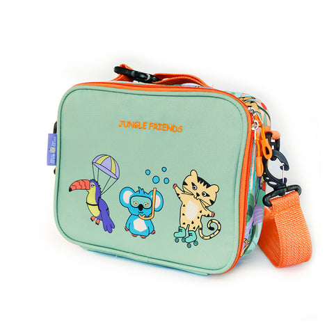 Milk&Moo Jungle Collection Lunchbox, Lunchtasche, Kühltasche, 4 L