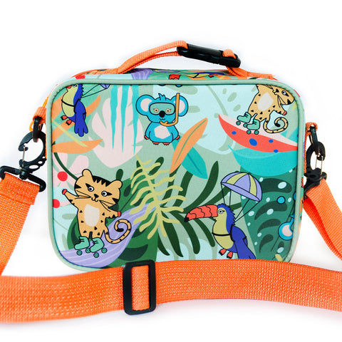 Milk&Moo Jungle Collection Lunchbox, Lunchtasche, Kühltasche, 4 L